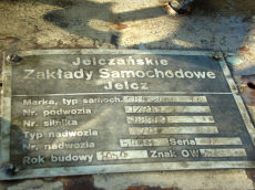 WZ  STRAACKI wyprodukowany w roku 1959 przez Jelczaskie Zakady Samochodowe