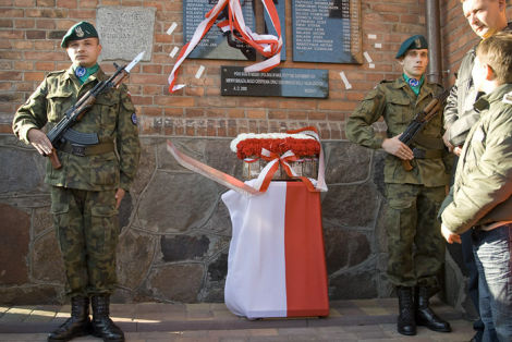 wieto Odzyskania Niepodlegoci. Uroczysto upamitnienia ofiar II wojny wiatowej. fot. Bartosz Koa