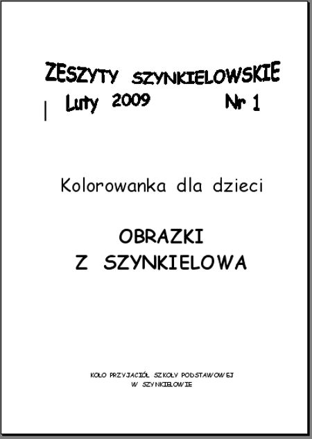 Zeszyty Szynkielowskie