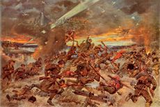Cud nad Wis 15 sierpnia 1920 roku. Jerzy Kossak 1930. Olej na ptnie.